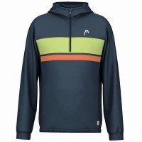 Moletom Head Topspin Azul Marinho Lima  Oferta + Barato