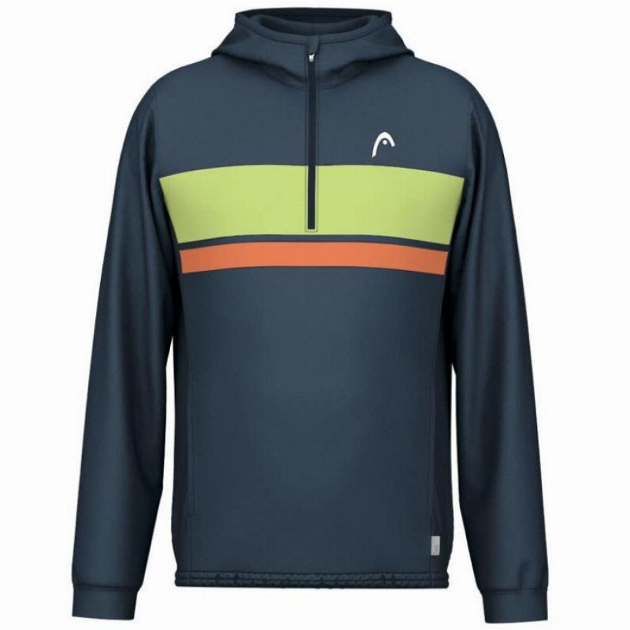 Moletom Head Topspin Azul Marinho Lima  Oferta + Barato