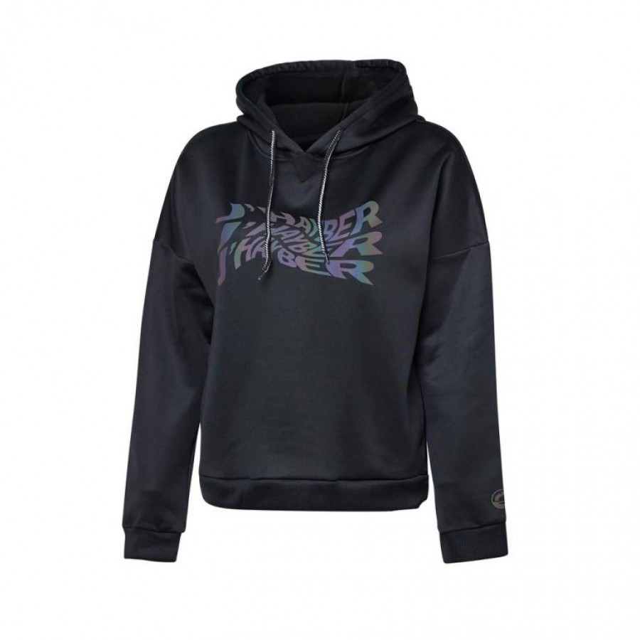 JHayber Twist Moletom Mulheres Negras  Oferta + Barato