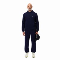 Lacoste Navy Blue Cotton Sweatshirt  Offer + Cheap