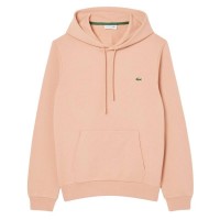 Sudadera Lacoste Algodon Bege Coral  Oferta + Barato