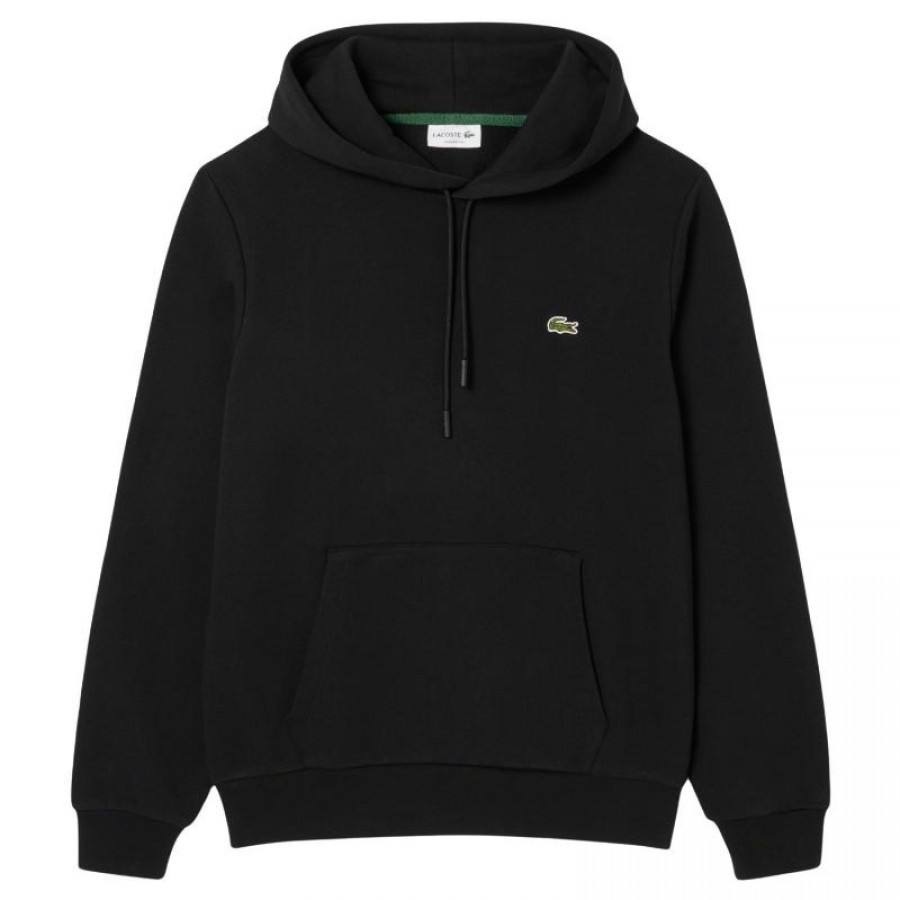Lacoste Cotton Black Sweatshirt  Offer + Cheap