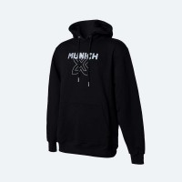 Munique Atomik Hoodie moletom preto