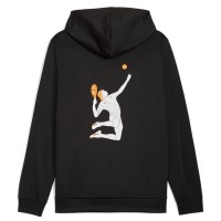 Puma Momo Gonzalez Single Sweatshirt Black Orange  Offer + Cheap