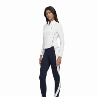 Wilson Brentwood Blanc Sweat-shirt Femme  Offre - Pas cher