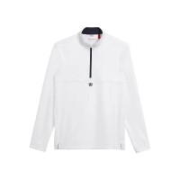 Sudadera Wilson Elevate Performance Half Zip Blanco