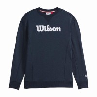 Moletom Wilson Parkside Crew Azul Marinho  Oferta + Barato