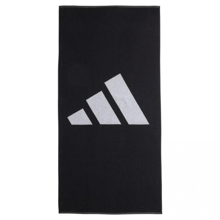 Grande serviette noire Adidas  Offre - Pas cher
