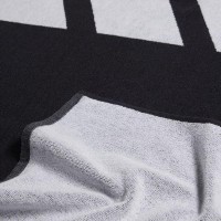 Grande serviette noire Adidas  Offre - Pas cher