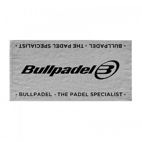 Toalla Bullpadel 100x50 Gris Claro Toalla Bullpadel 100x50 Gris Claro