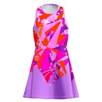 Vestido Bidi Badu Spike Lila Rosa Junior  Oferta + Barato