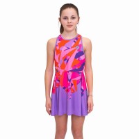 Vestido Bidi Badu Spike Lila Rosa Junior  Oferta + Barato