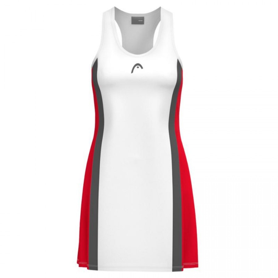 Head Club 25 Rouge Robe Blanche  Offre - Pas cher