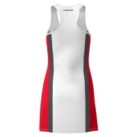 Head Club 25 Rouge Robe Blanche  Offre - Pas cher