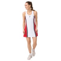 Head Club 25 Rouge Robe Blanche  Offre - Pas cher