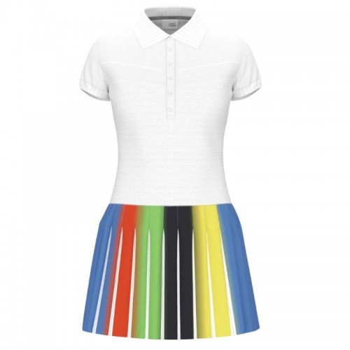 Vestido Head Vogue Blanco Mix Vestido Head Vogue Blanco Mix