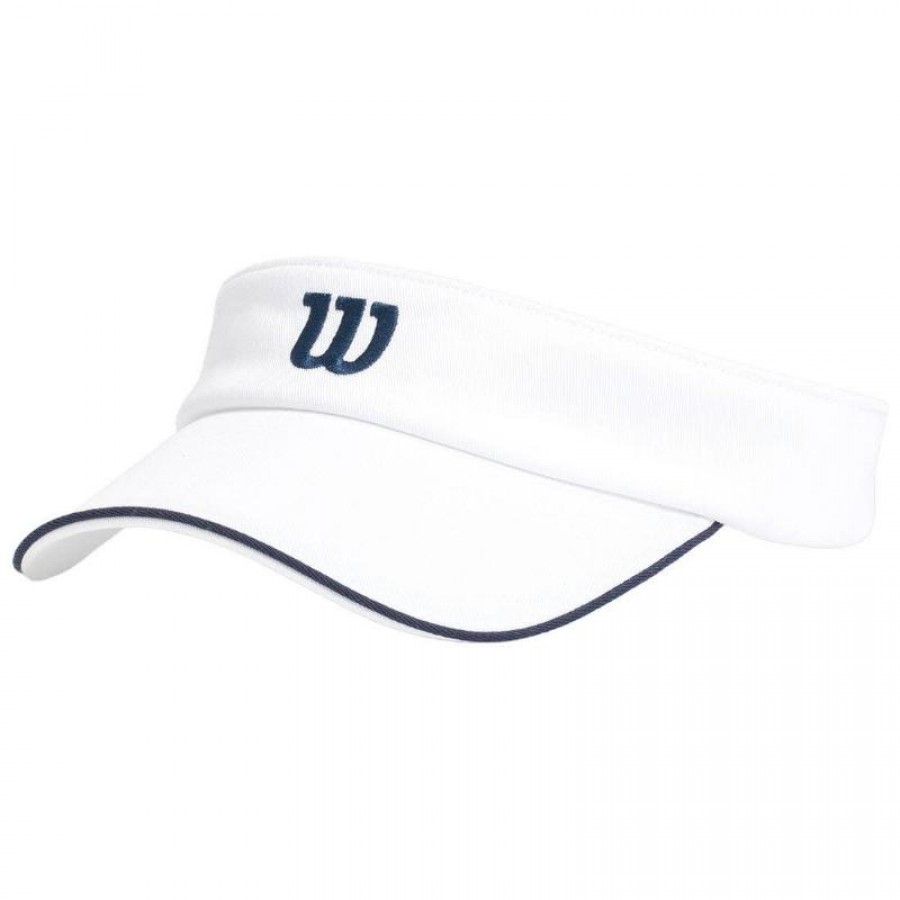 Visera Wilson Classic Blanco  Oferta + Barato