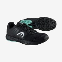 Zapatillas Chefe Revolta Tribunal Negro Verde Azulado PADELPOINT Zapatillas Chefe Revolta Tribunal Negro Verde Azulado