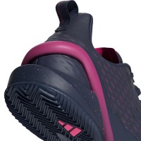 Adidas Adizero Cybersonic Clay Dark Blue Pink Sneakers  Offer + Cheap