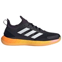 Zapatillas Adidas Adizero Ubersonic 4.1 Clay Negro Plata Naranja Mujer  Oferta + Barato