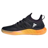 Zapatillas Adidas Adizero Ubersonic 4.1 Clay Negro Plata Naranja Mujer  Oferta + Barato