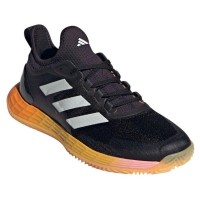 Zapatillas Adidas Adizero Ubersonic 4.1 Clay Negro Plata Naranja Mujer  Oferta + Barato