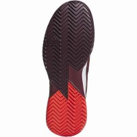 Adidas Adizero Ubersonic 4.1 Baskets en or rouge  Offre - Pas cher