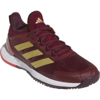Adidas Adizero Ubersonic 4.1 Baskets en or rouge  Offre - Pas cher
