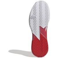 Zapatillas Adidas Adizero Ubersonic 4 Heat Rojo Vivo Blanco  Offre - Pas cher