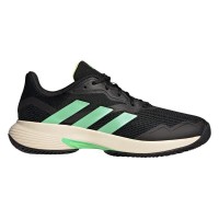 Adidas Court Jam Control M Sneakers Noir Vert  PADELPOINT Adidas Court Jam Control M Sneakers Noir Vert