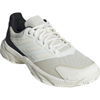 Tênis Adidas CourtJam Control 3 Off-White para Mulheres  Oferta + Barato