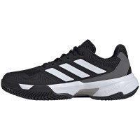 Adidas CourtJam Control Clay Noir Blanc Gris Chaussures