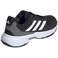 Adidas CourtJam Control Clay Noir Blanc Gris Chaussures