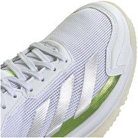 Tênis Adidas Courtquick Padel Branco Prata Verde Feminino  Oferta + Barato