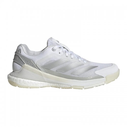 Zapatillas Adidas Crazyquick Boost Padel Blanco Gris Mujer