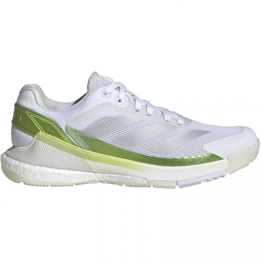 Adidas Crazyquick Padel Blanc Lucid Lemon Baskets Femme  Offre - Pas cher