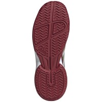 Adidas Crazyquick Padel Blanc Rouge Junior Baskets