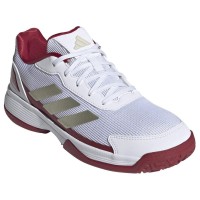 Adidas Crazyquick Padel Blanc Rouge Junior Baskets