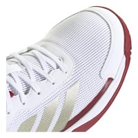 Adidas Crazyquick Padel Blanc Rouge Junior Baskets