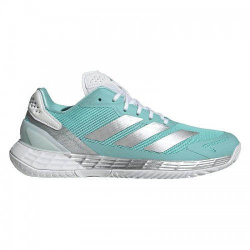 Tênis Adidas Defiant Speed 2 Aqua Blue Silver para Mulheres