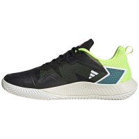 Zapatillas Adidas Defiant Speed Negro Blanco Fluor  Oferta + Barato