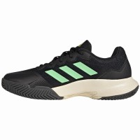 Adidas Game Court Sneakers Noir Vert  PADELPOINT Adidas Game Court Sneakers Noir Vert