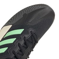 Adidas Game Court Sneakers Noir Vert  PADELPOINT Adidas Game Court Sneakers Noir Vert