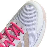 Adidas Ubersonic Blanc Argent Rose Junior  Offre - Pas cher