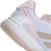 Adidas Ubersonic Blanc Argent Rose Junior  Offre - Pas cher