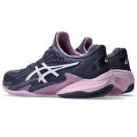 Tênis Asics Court FF 3 Clay Indigo Azul Branco Feminino  Oferta + Barato