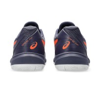 Zapatillas Asics Game FF Clay Azul Indigo Naranja  Oferta + Barato