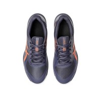 Zapatillas Asics Game FF Clay Azul Indigo Naranja  Oferta + Barato
