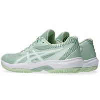 Baskets Femme Asics Game FF Clay Lichen Green White  Offre - Pas cher