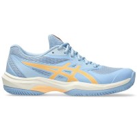 Zapatillas Asics Game FF Padel Azul Stone Naranja Mujer  Oferta + Barato